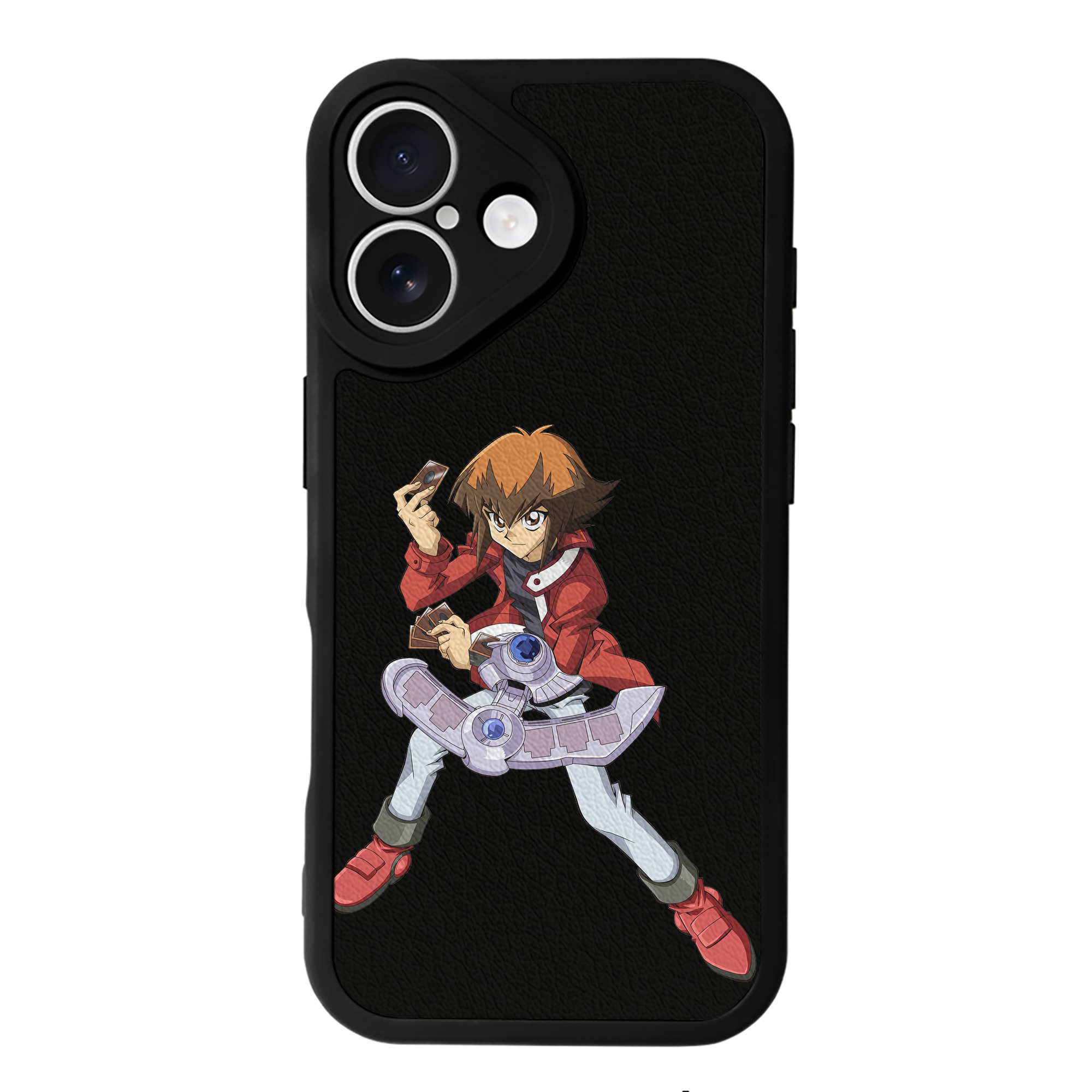 遊☆戯☆王 Yu-Gi-Oh! 【iPhone 16シリーズ対応】シリコンスマホケース（レザー調） 材質：シリコン